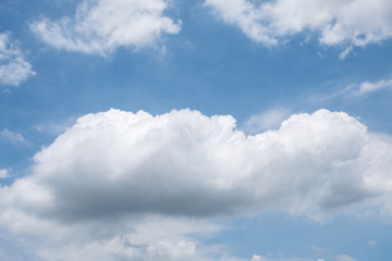 Fototapeta na wymiar Large Cumulus cloud.