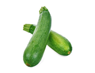zucchini isolated on white background