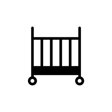 recommend clip art: crib icon
