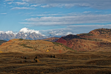 Fototapeta na wymiar Teton Landscape