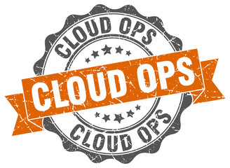 cloud ops stamp. sign. seal