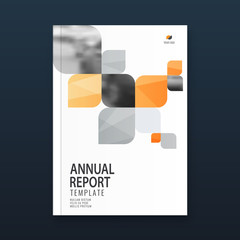Abstract flyer design background. Brochure template.