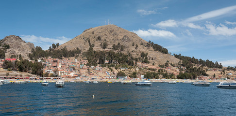 Isla del Sol on the Titicaca lake, Bolivia.