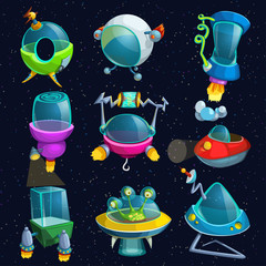 space ships set © ifh85