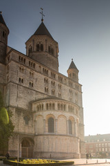 Fototapeta na wymiar Nivelles and the Collegiate of Saint Gertrude