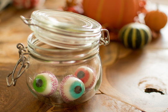 Halloween im Glas
