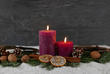 Adventsdekoration,