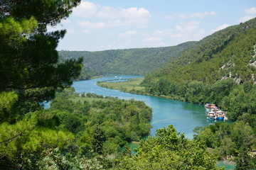 Fototapeta na wymiar Krka Nationalpark Kroatien