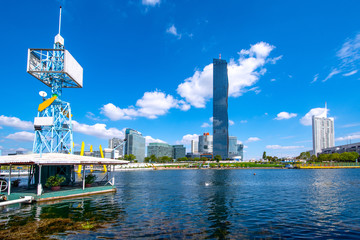 Naklejka premium Wiedeń, Donaucity