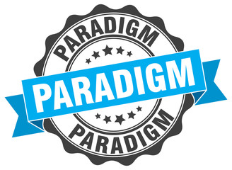 paradigm stamp. sign. seal