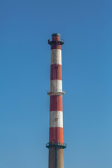 Detailed part view, industrial complex of oil refinery