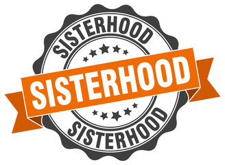 sisterhood stamp. sign. seal