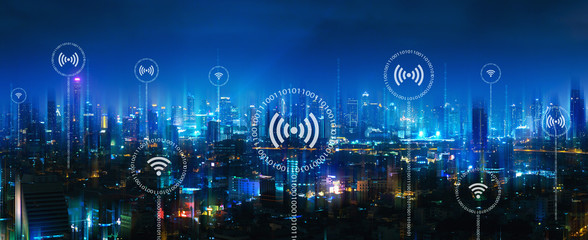 Wireless network and connection city