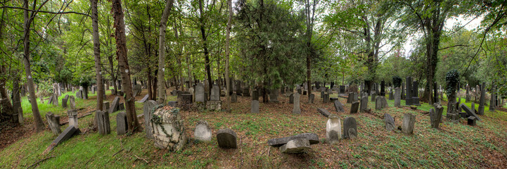 Der alte jüdische Friedhof auf dem Zentralfriedhof in Wien