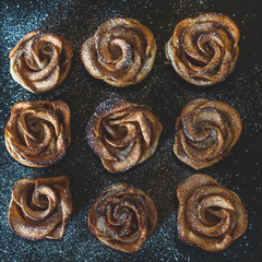 Fototapeta premium Apple rose pastry 