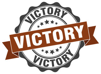 victory stamp. sign. seal