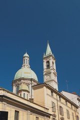 Fototapeta na wymiar Catholic church (Chiesa di San Giorgio al Palazzo). Milan, Italy