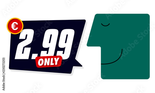 Only For 2 99 Vector Illustration Badges Of Under 3 Euros Price Round Flat Design Labels Business Shopping Concept Wall Mural Vivek Only For 2 99 Vector Illustration Badges Of Under 3 Euros Price Round Flat Design Labels Business Shopping Concept Wall Mural Vivek