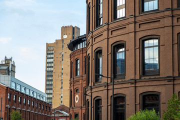 Fototapeta premium round brick building.