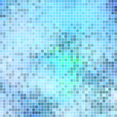 abstract vector square pixel mosaic background