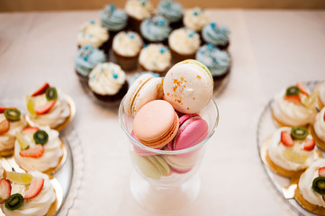 Sweets, cupcakes, candy bar