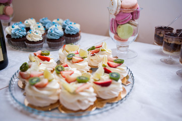 Sweets, cupcakes, candy bar