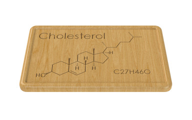 Chemical formula of Cholesterol