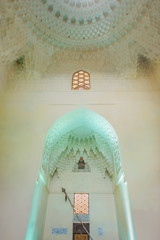 The Mausoleum of Khawaja Ahmed Yasawi. Mosque in the city of Turkestan. UNESCO World Heritage Site...