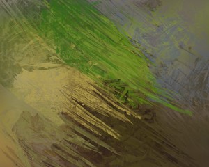 Hand made painting on a wall.