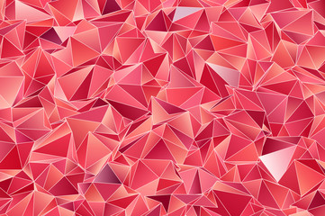 Obraz premium Triangular 3d, modern background