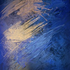 Hand made painting on a wall.