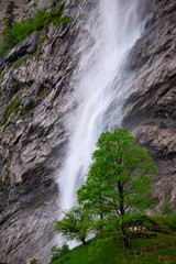 Obraz premium Lauterbrunnen Switzerland beautiful landscape view great nature