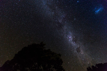 Fototapeta na wymiar Milchstraße in der südlichen Hemisphäre, Neuseeland