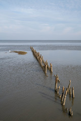 Landgewinnung am Wattenmeer