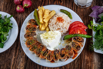 Beyti Kebab Turkish cuisine