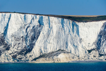 white cliffs von Dover in England