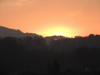 Fototapeta premium sonnenuntergang