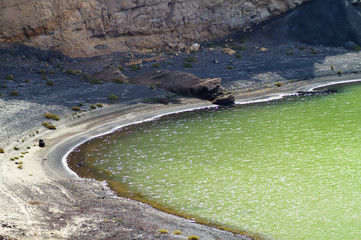 Die grüne Lagune - El Golfo - Lanzarote