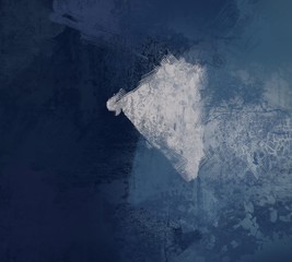 Abstract canvas. Handmade painting.