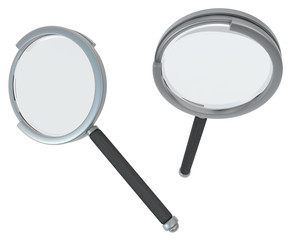 Magnifying Glass Isolated