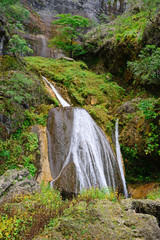 Natural place of the birth of the Mundo River, Albacete, Spain.