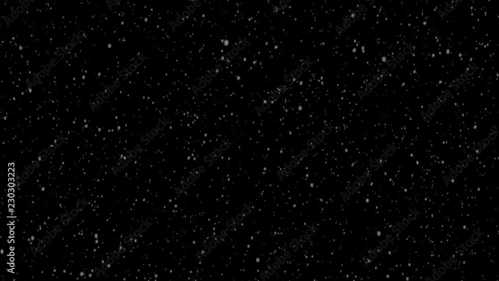 Poster winter snowfall. uniform fall of soft snow on a black background. ideal for a photo or video to simu