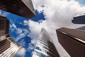 Fototapeta na wymiar Modern business buildings - PBBC