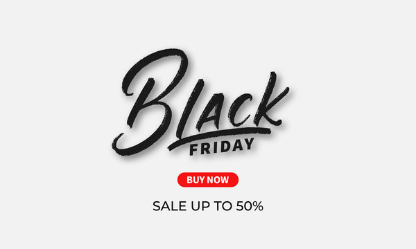 Black Friday. Banner for seasonal Black Friday sale, marketing, shopping.