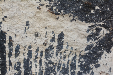A close up photo of an outside textured wall