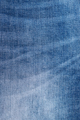 Naklejka premium Blue jeans texture . denim background.