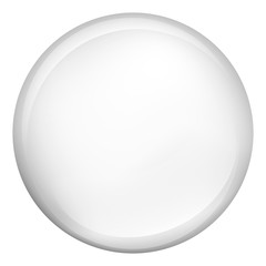 Soap bubble icon. Realistic illustration of soap bubble vector icon for web design