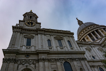 St. Paul's Cathedral church, London, UK
