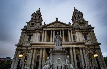 Fototapeta na wymiar St. Paul's Cathedral church, London, UK