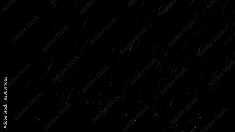 Poster rain with splashes. looping. you can use any channel as alpha, or use soft light/overlay/add blendin